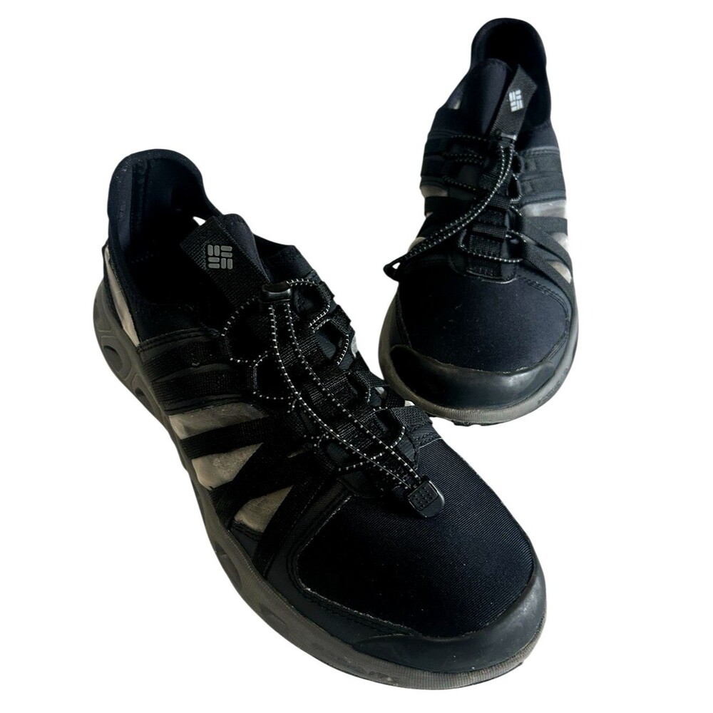 Columbia Okolona Tech Lite  Black Gray Hiking Water Shoes Mens Size 10 - Picture 2 of 14